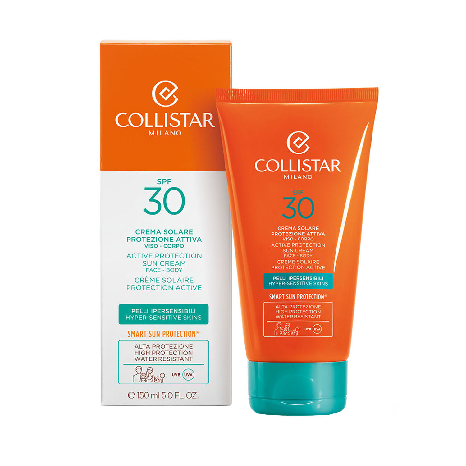 Collistar Crème Solaire Protection Visage SPF 30+
