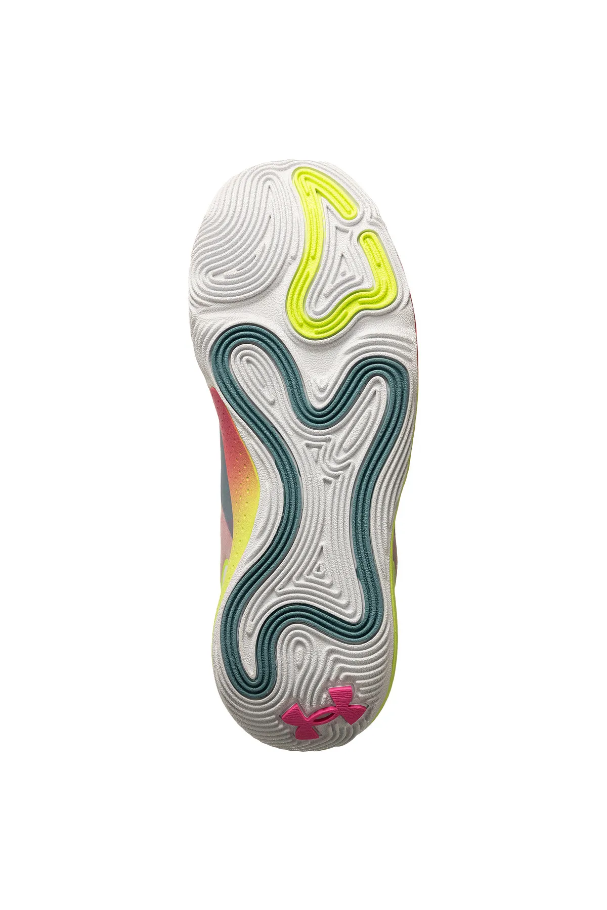 Under Armour  Basketballschuhe - Mehrfarbig - Flacher Absatz