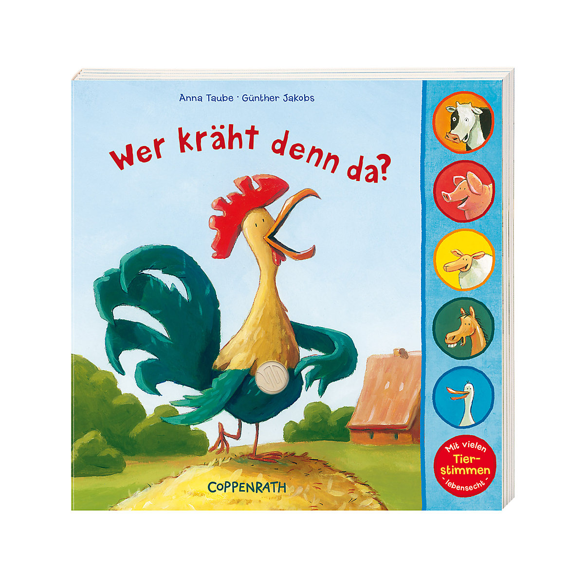 Wer kräht denn da, Soundbuch mit Tiergeräuschen