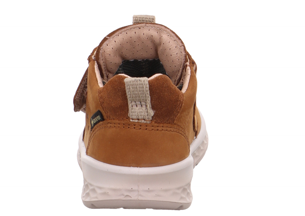 BREEZE - Braun/Beige Sneaker low mit Klettverschluss