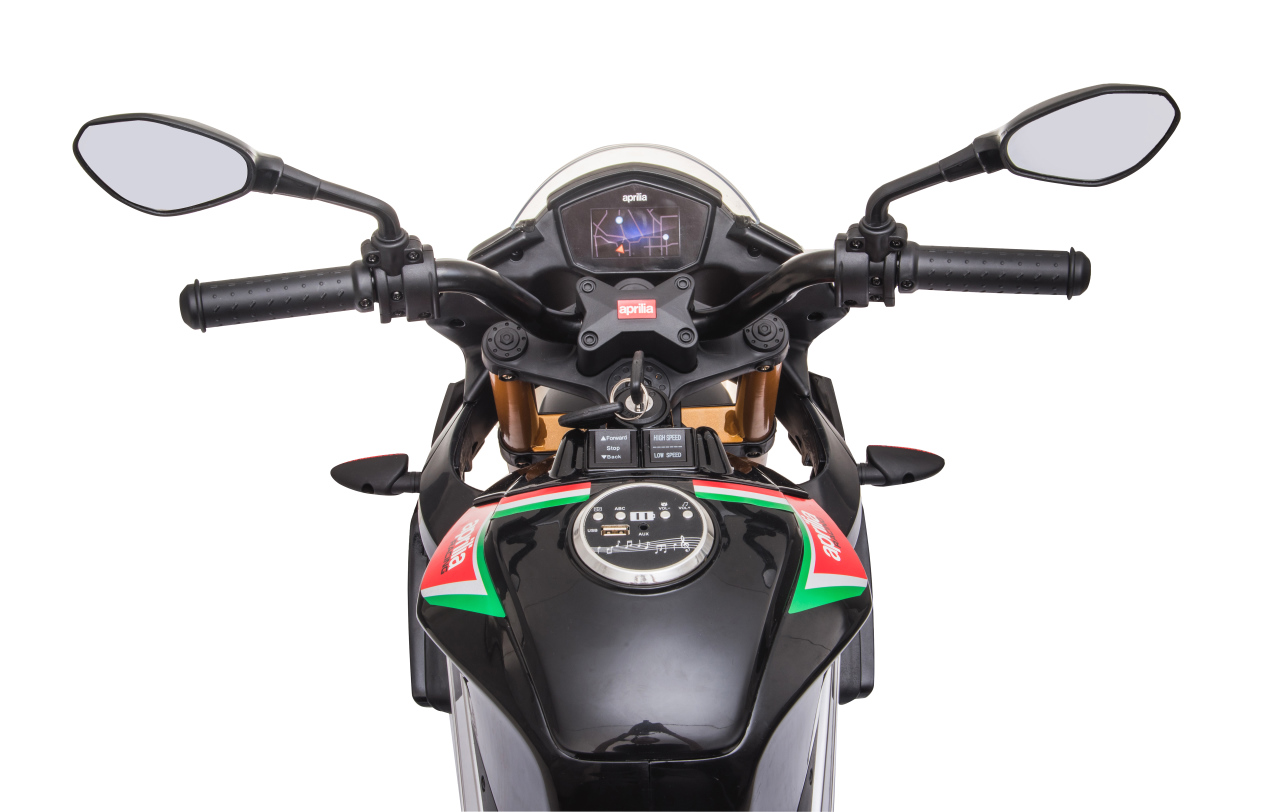 Jamara e.K. JAMARA-460589-Ride-on Aprilia Tuono V4 1100 RR Italy Design 12V