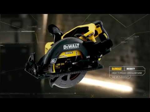 DeWalt DCS577N-XJ XR FlexVolt 54-Volt-Kreissäge 190 mm (ohne Akku und Ladegerät)