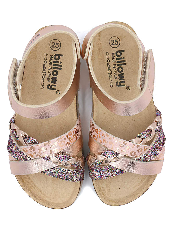 billowy Sandalen in Gold günstig kaufen 34