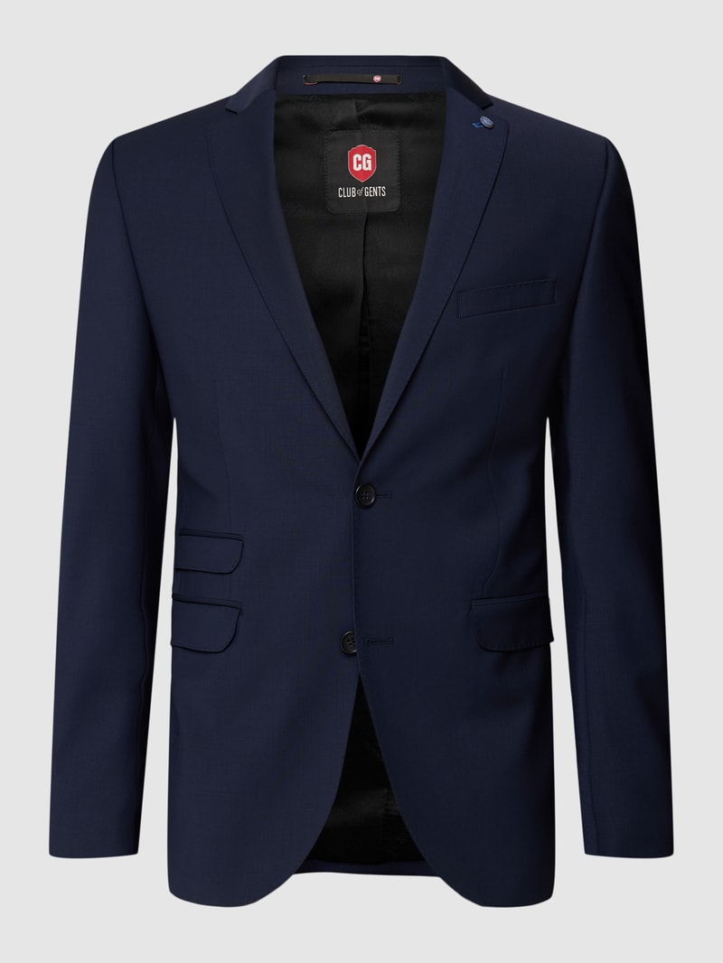 Sakko mit Pattentaschen Modell 'Cliff' in royalblau