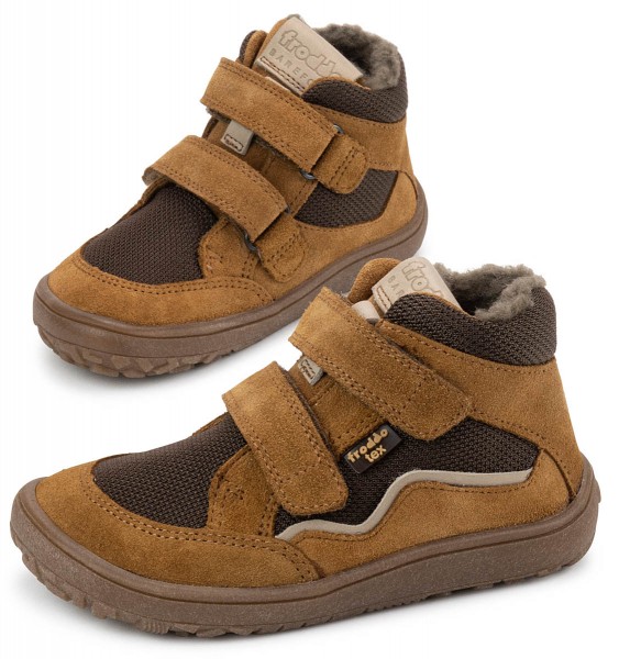 Froddo ~ Tex Wool MidCut Klett Winter + TEX ~ Cognac