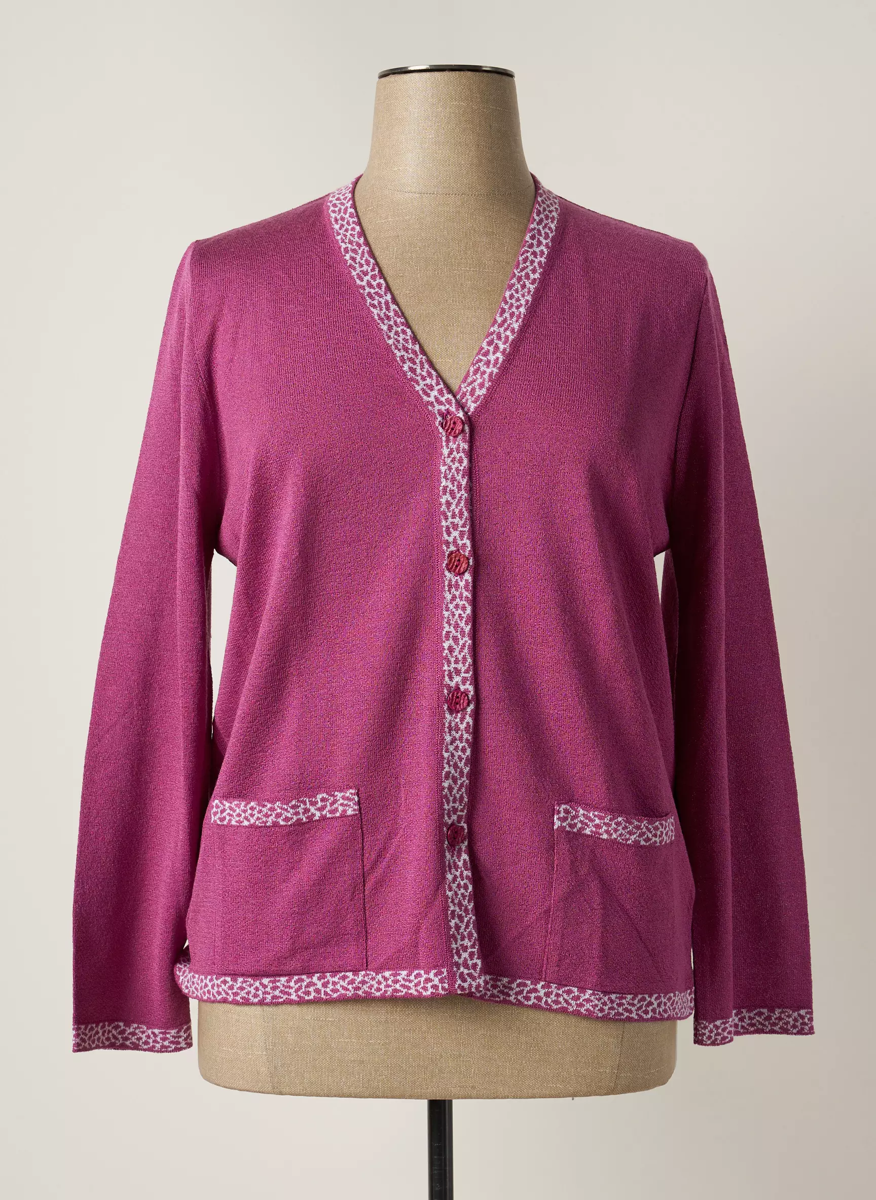 I Odena Cardigans Femme couleur violet