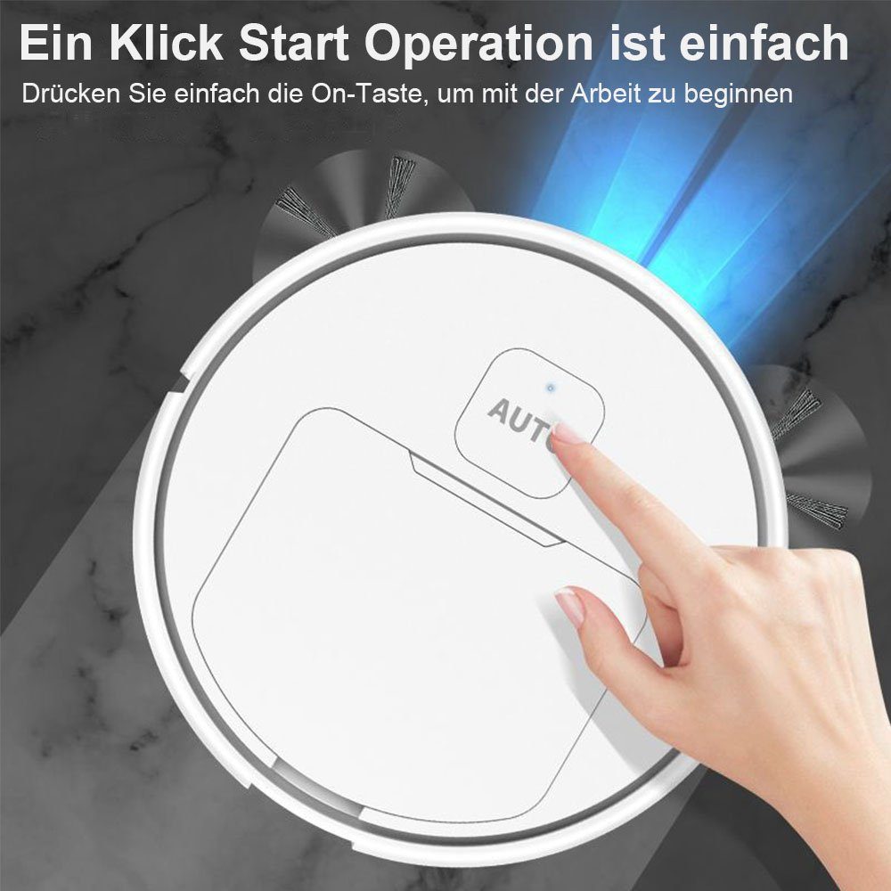 MOUTEN Kehrmaschine Intelligenter Drei-in-Eins-Kehrroboter-Staubsauger, (1-tlg)