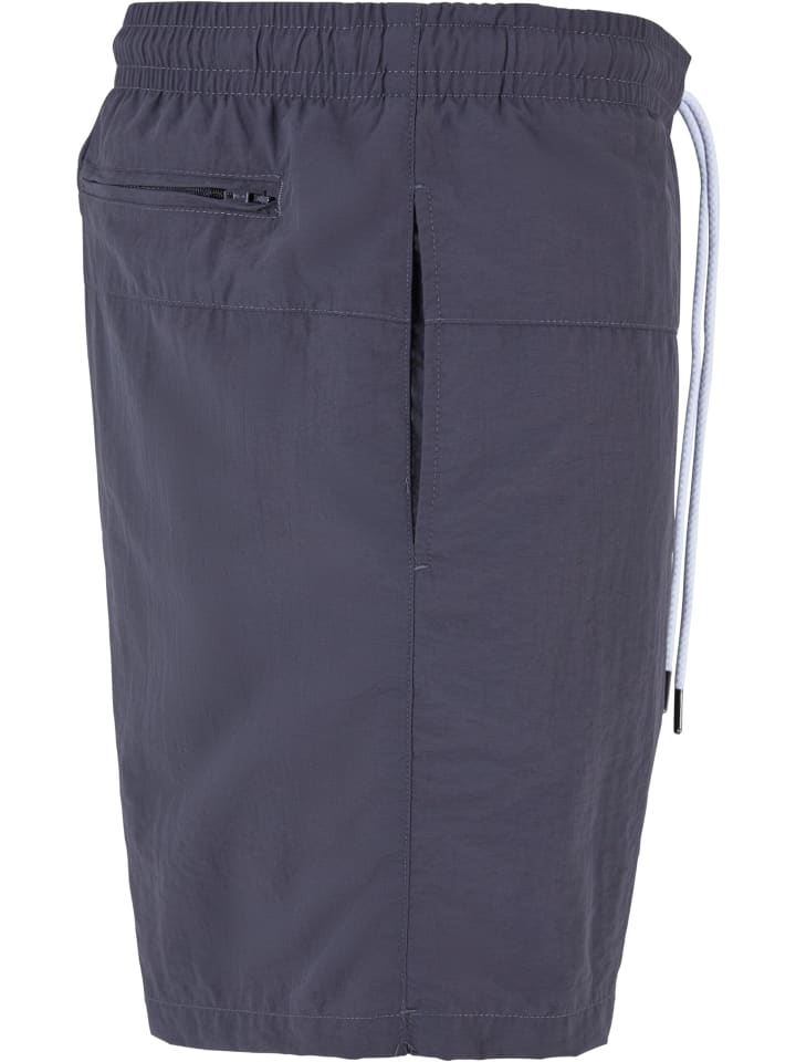 Urban Classics Urban Classics Badeshorts in darkshadow günstig kaufen