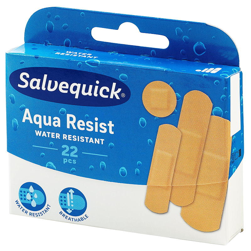 Salvequick Vannfast plaster 22 stk, Salvequick