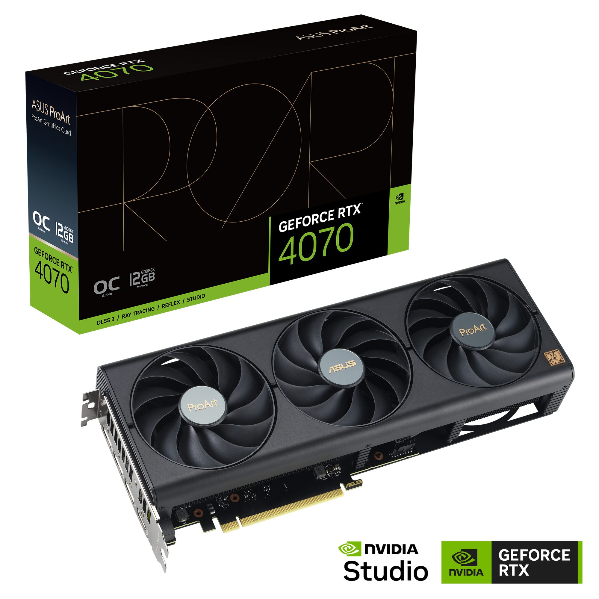 Asus ProArt GeForce RTX 4070 OC Grafikkarte