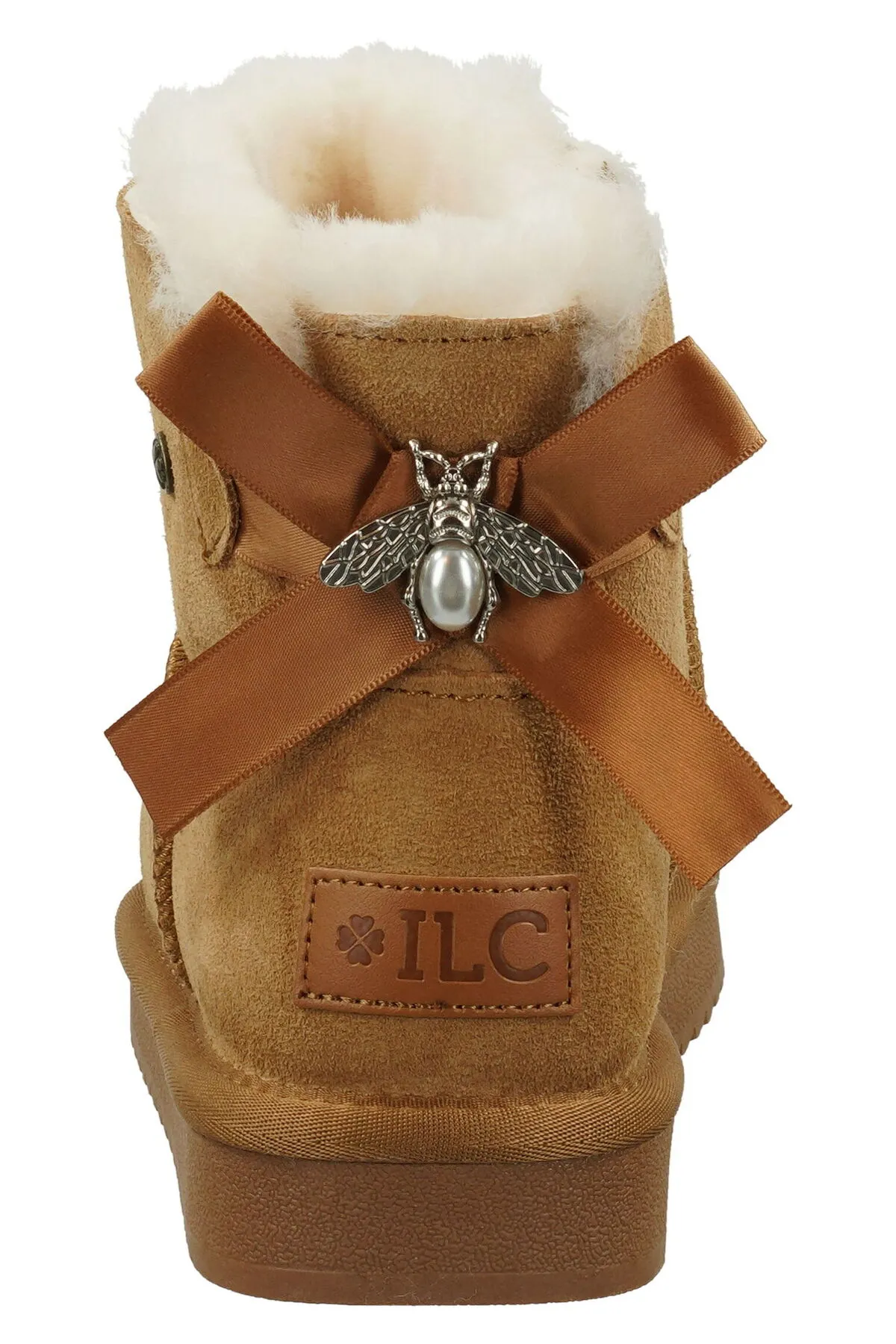 ILC  Stiefelette - Braun - Flacher Absatz