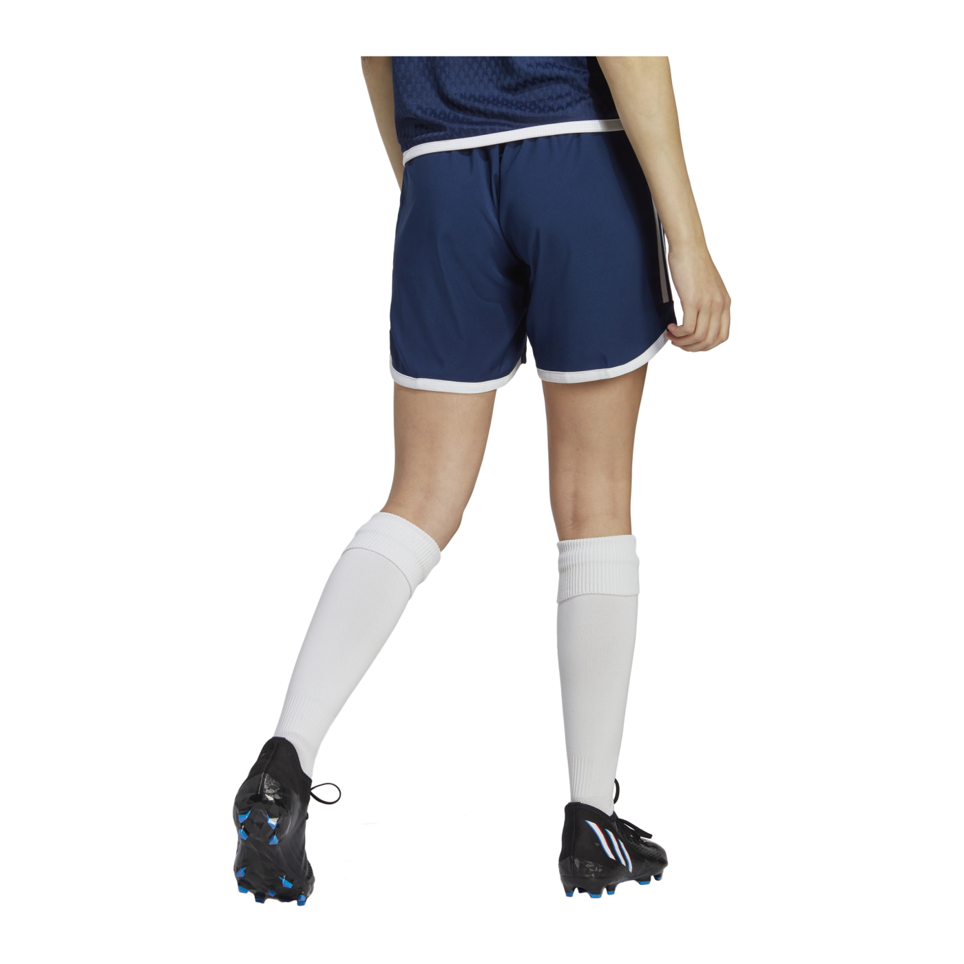 adidas Tiro 23 Competition Match Short Damen Blau Weiss