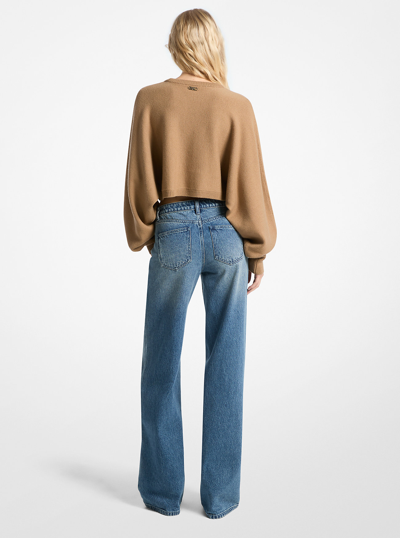Denim jeans med vide ben – UNION WASH