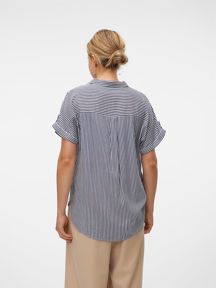 Vero Moda Bluse in Dunkelblau günstig kaufen
