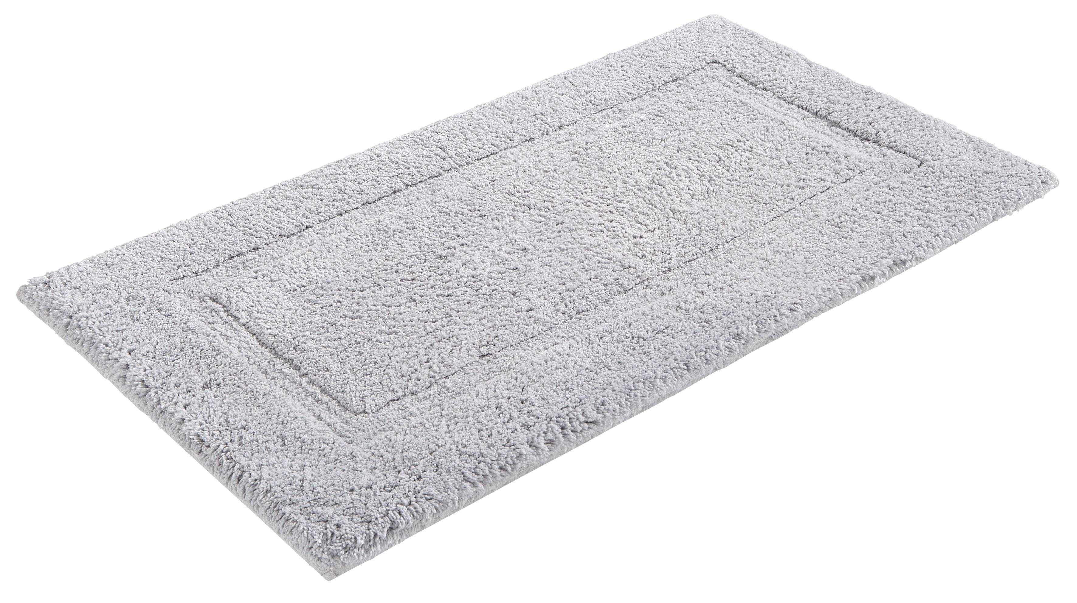 Badematte Luana andas, Höhe 13 mm, fußbodenheizungsgeeignet, schnell trocknend, strapazierfähig, Baumwolle, rechteckig, Hoch-Tief-Effekt, weich, trocknergeeignet, pflegeleicht, Uni-Farben