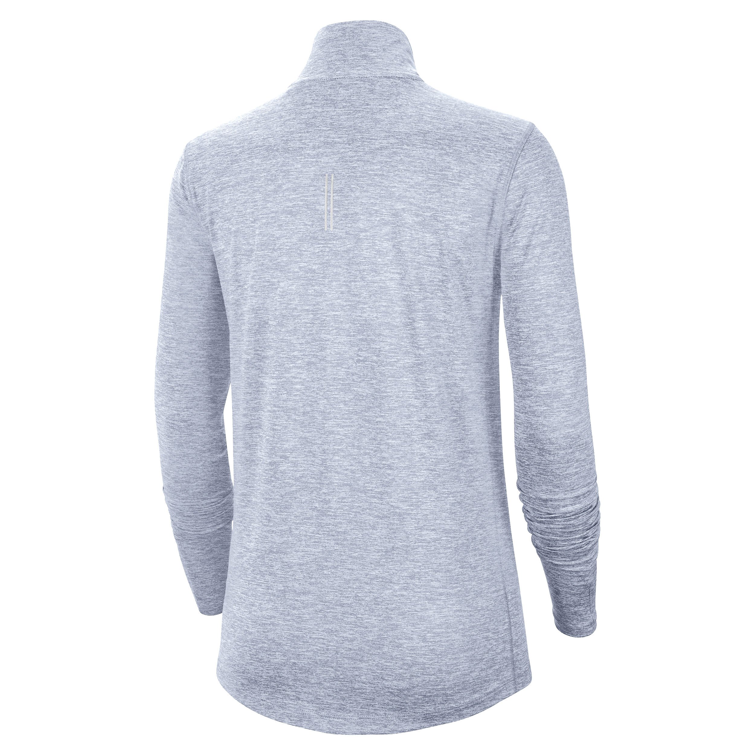 Element Half-Zip Running Lauftop Damen - Flieder, Grau