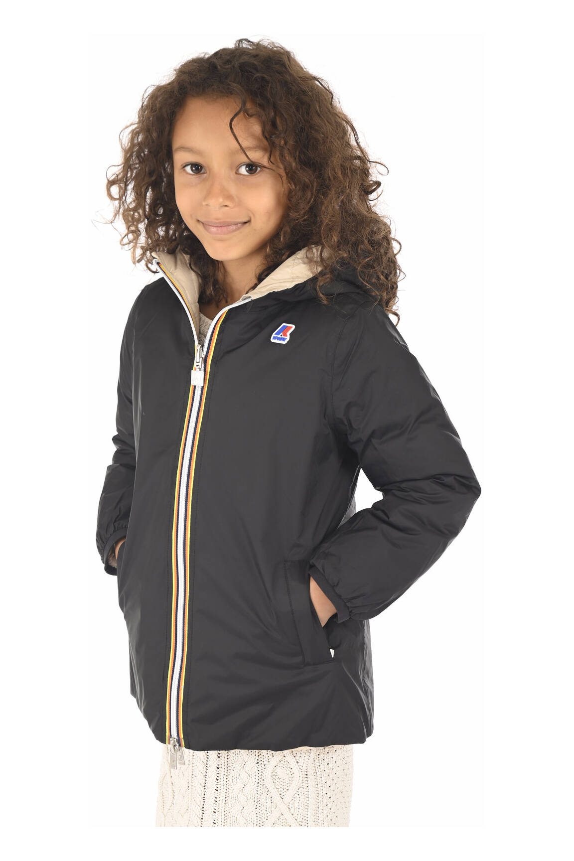 K Way Doudounes Enfant couleur noir