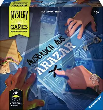 Mystery Games - Der Ausbruch aus Arazar - Spiel ab 14 Jahren