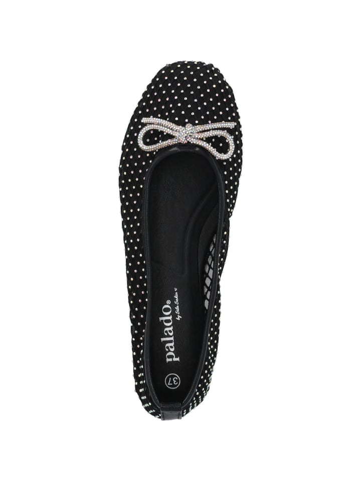 palado Ballerinas in black glitter combi günstig kaufen