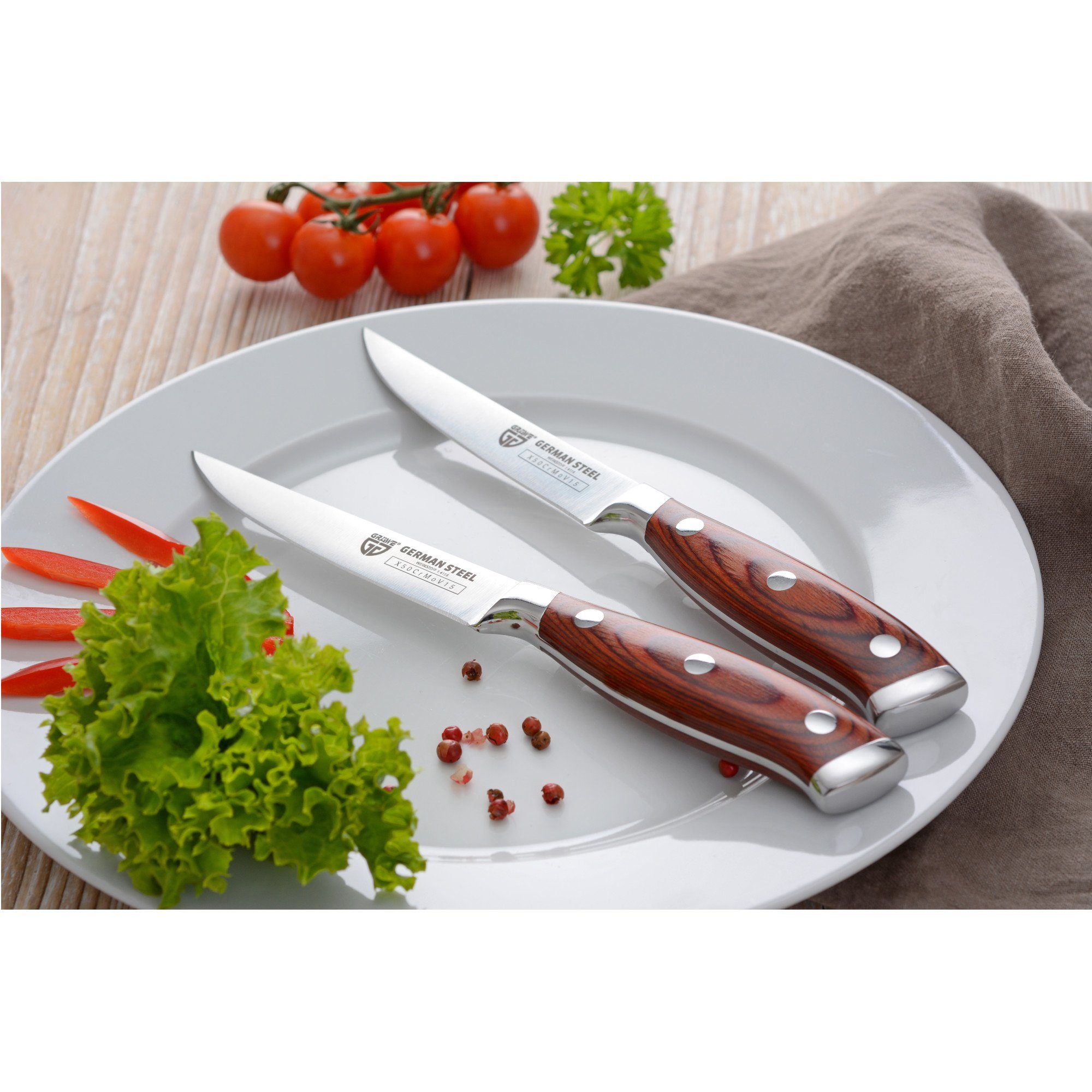GRÄWE Steakmesser GRÄWE Steakmesser-Set 2 Stück
