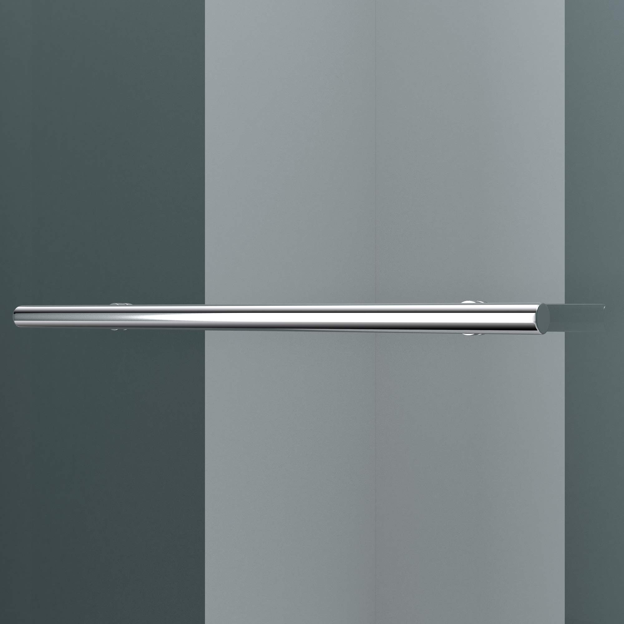 doporro Badewannenaufsatz Design Duschabtrennung Cortona1121 Badewannenaufsatz 6mm ESG-Sicherheitsglas inkl. Nanobeschichtung, Badewannenfaltwand, Einscheibensicherheitsglas