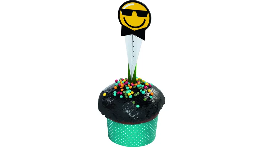 folia Rund-Sticker EMOJIS