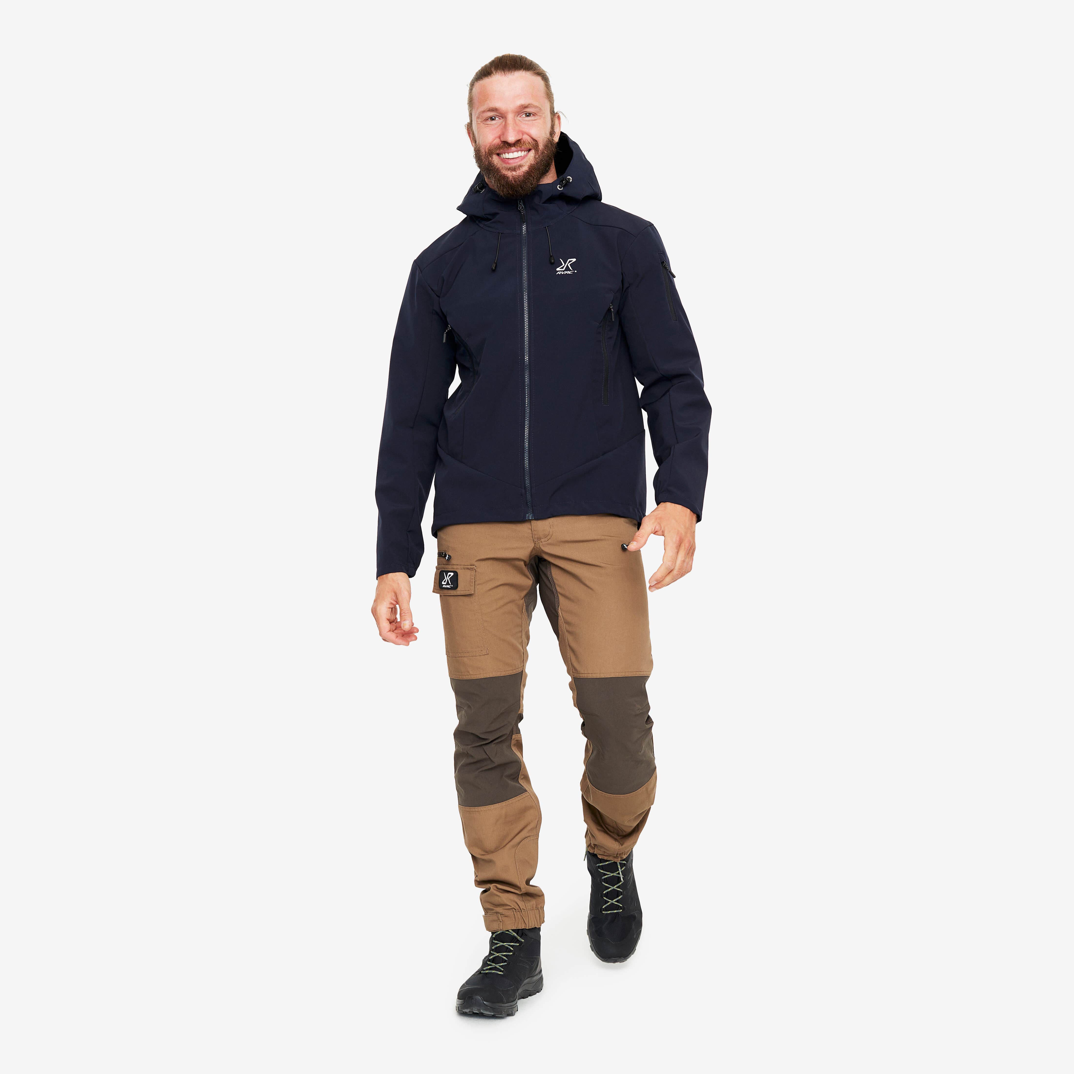 Reckon Softshell Jacket Homme Peacemaker Blue