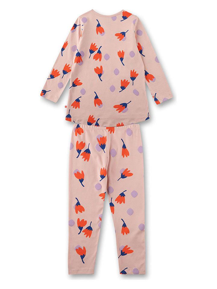 Sanetta Pyjama in Rosa/ Orange günstig kaufen
