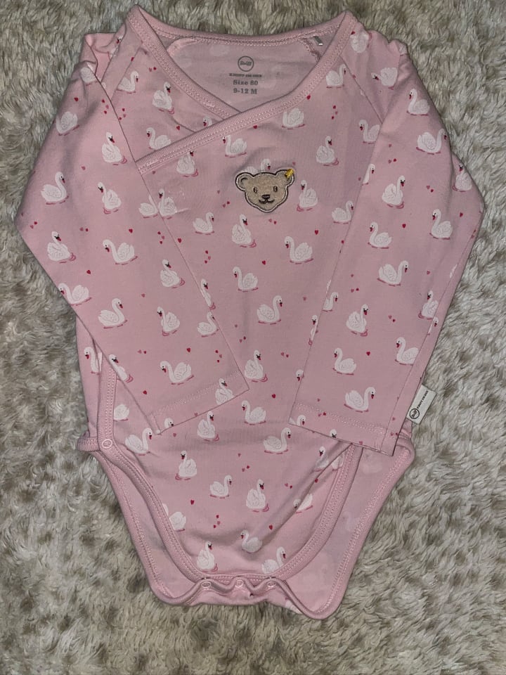 Steiff Wickelbody in Rosa günstig kaufen 80