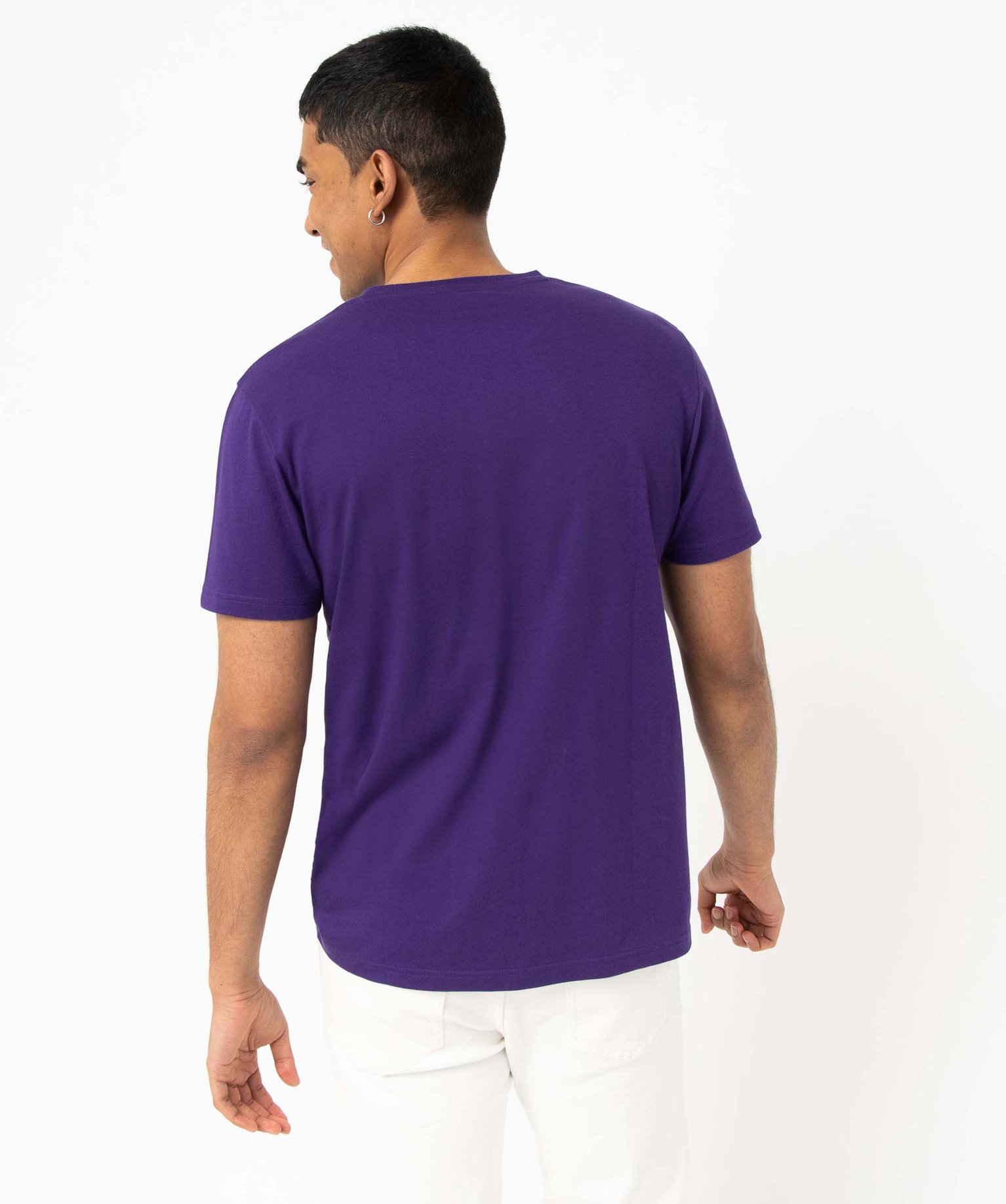 Tee-shirt homme avec motif XXL – Rick and Morty violet | GEMO