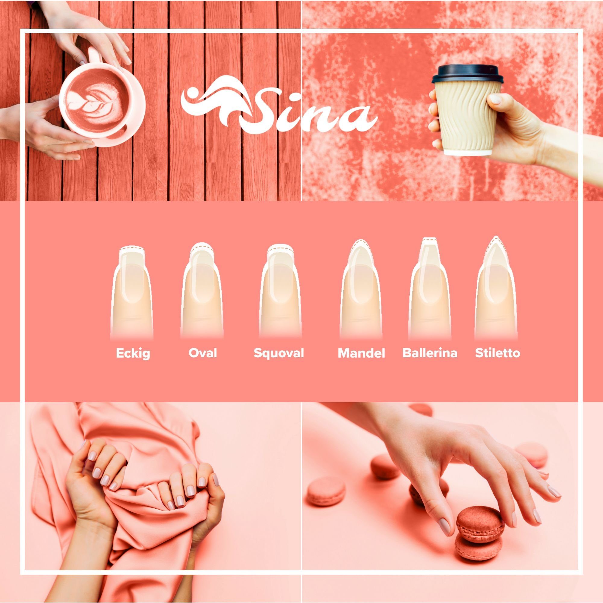 Sina Beauty-Multigerät 20.000 U/Min, geeignet für Gel, Acryl oder natürliche Nägel
