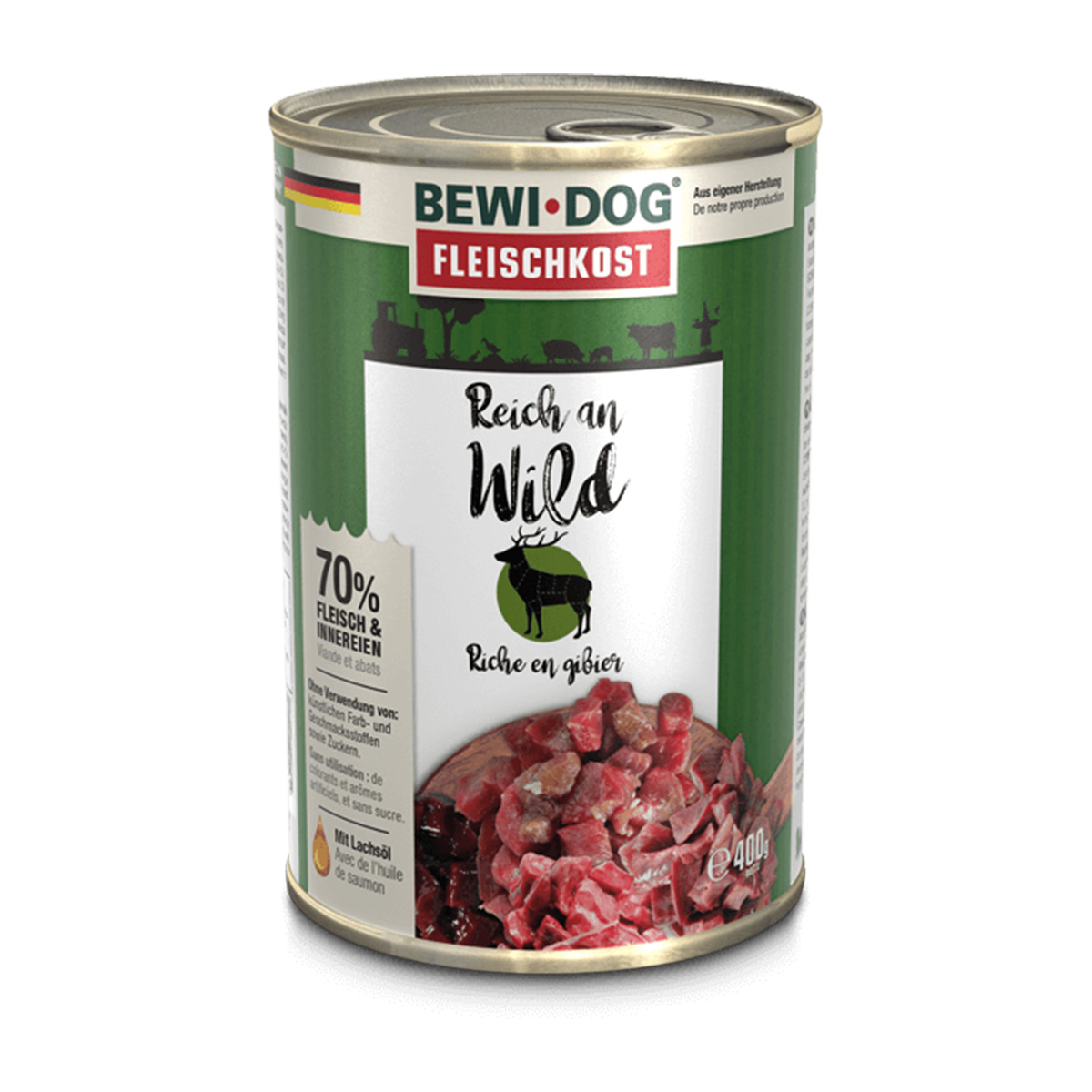 Bewi Dog Fleischkost Reich an Wild günstig kaufen bei ZooRoyal