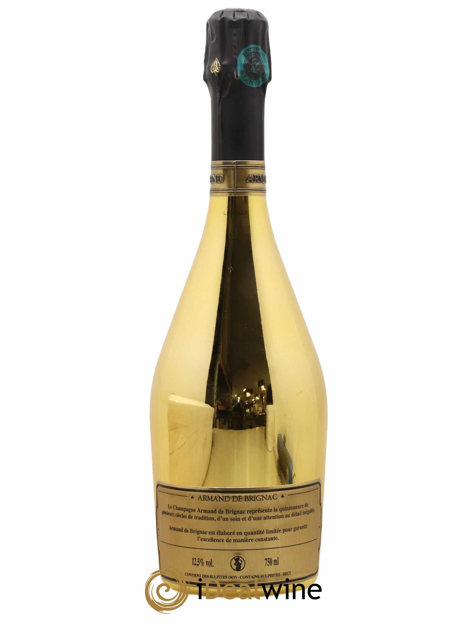 Brut Gold Armand de Brignac   - Lot de 1 Bouteille