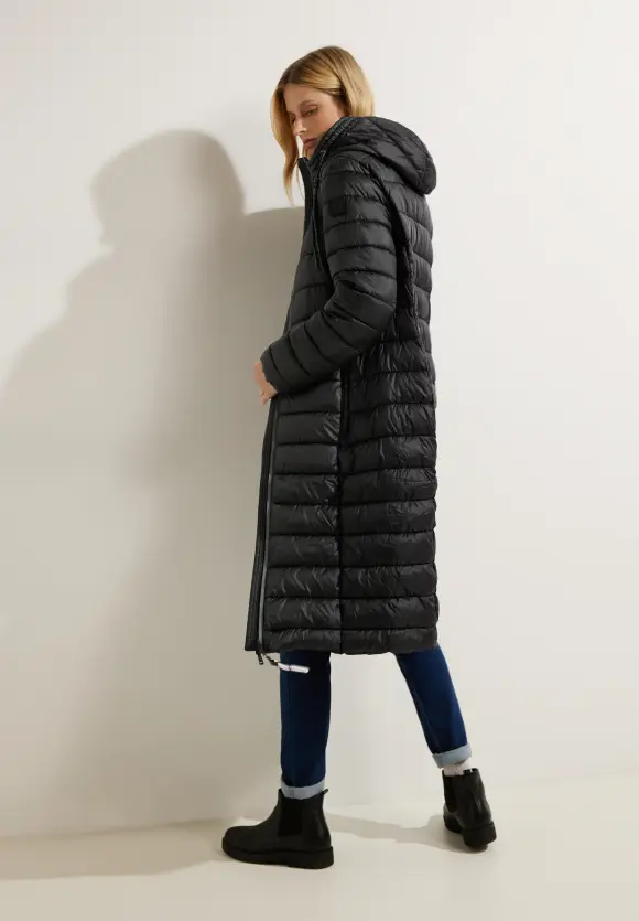 CECIL Super Long Steppmantel