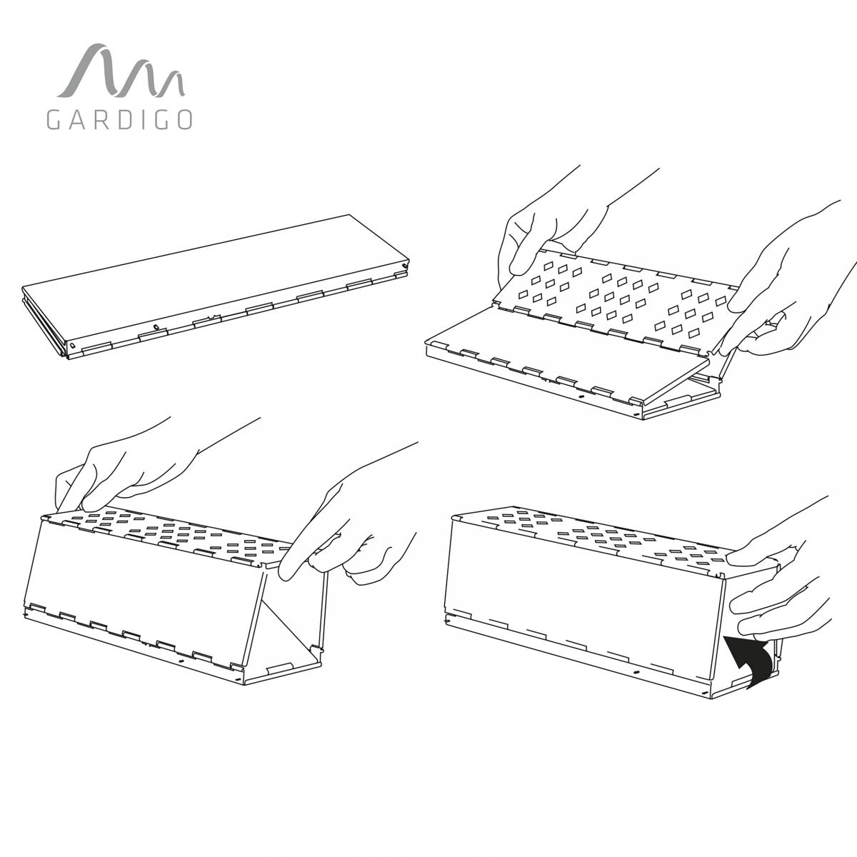 Tevigo Gardigo Ratten-Lebend-Falle Metall