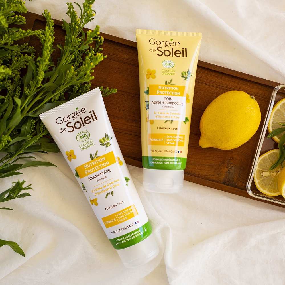gorgée de soleil Shampooing nutrition et protection sanssulfate Shampooing