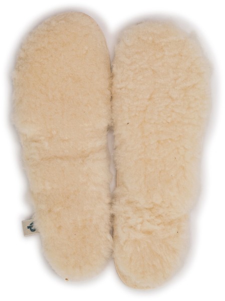 Pantolinos ~ Lammfell Einlegesohle