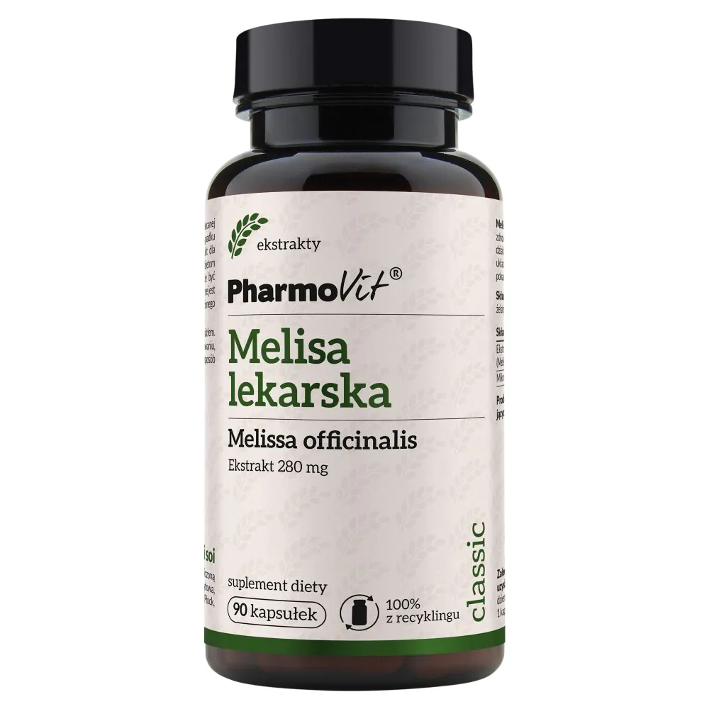 Cápsulas de PharmaVit Classic Lemon Balsam 280 mg