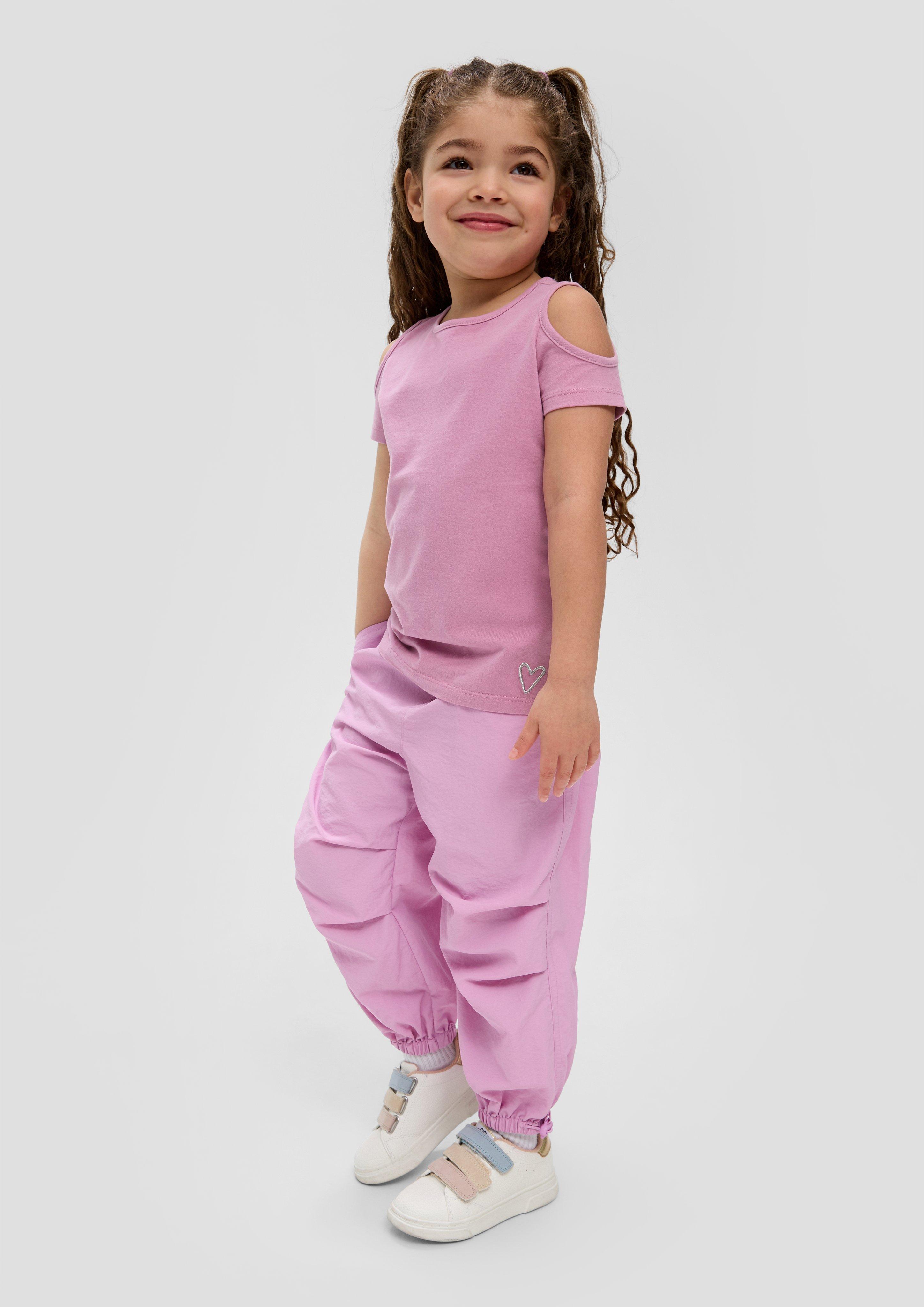 T-Shirt mit Cut-outs  2140022-4410