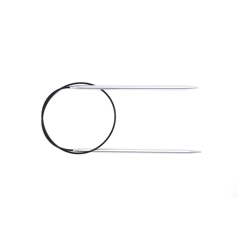 Rundpinne 60 cm 4,5 mm aluminium silver