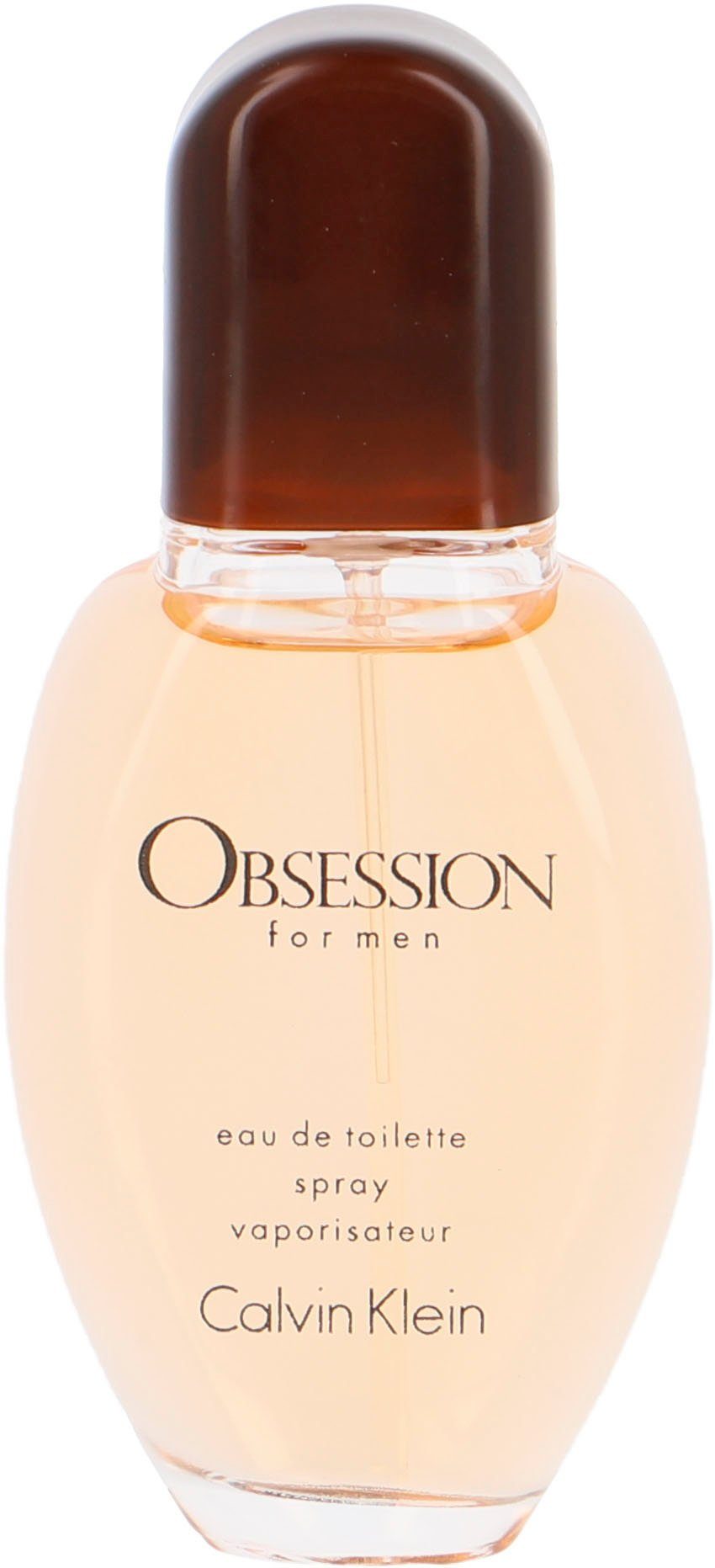 Calvin Klein Eau de Toilette Obsession For Men, Parfum, EdT, Männerduft, Duftklassiker
