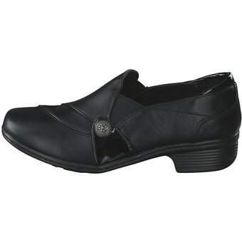 Charmosa Slipper in schwarz