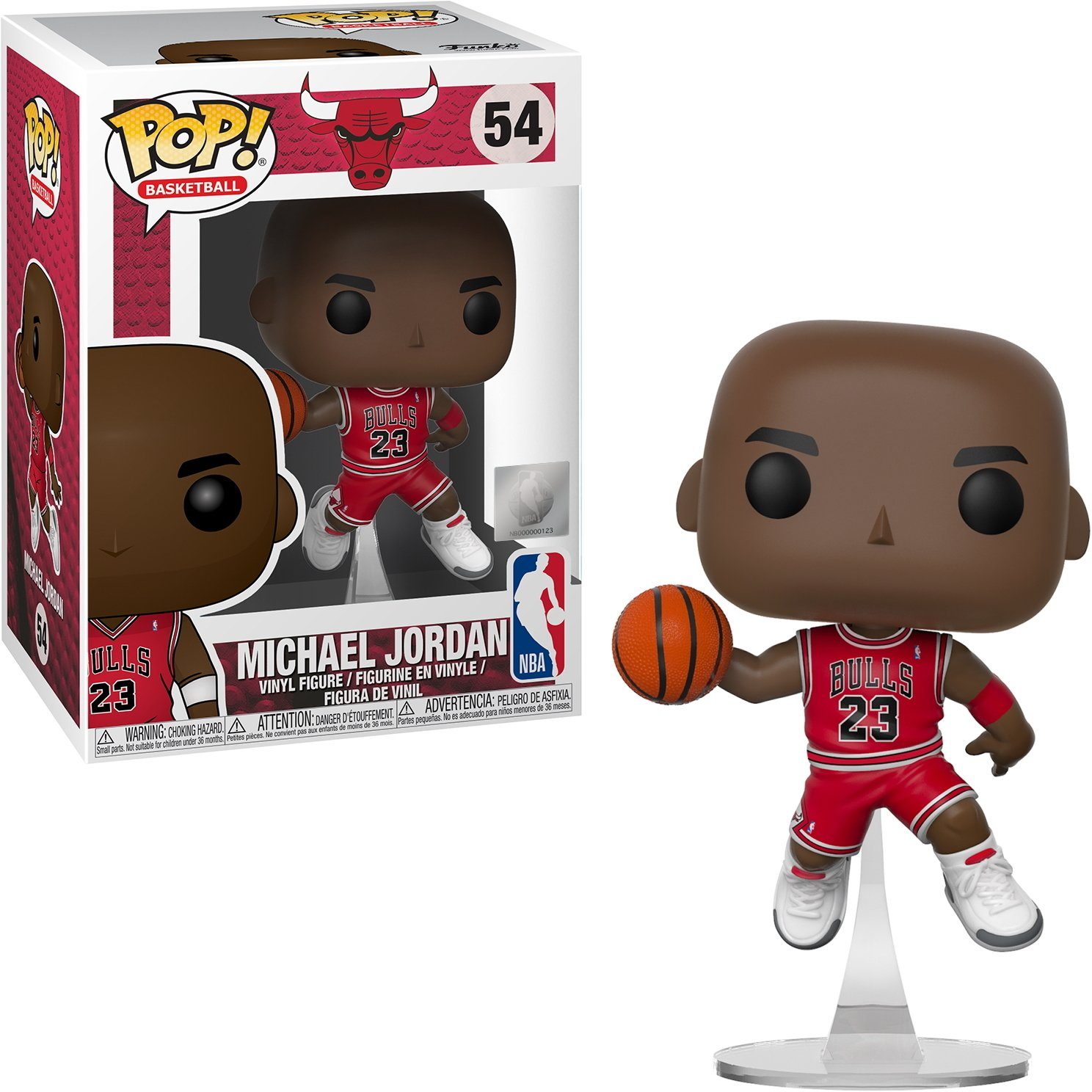 Funko Spielfigur NBA Chicago Bulls - Michael Jordan 54 Pop!