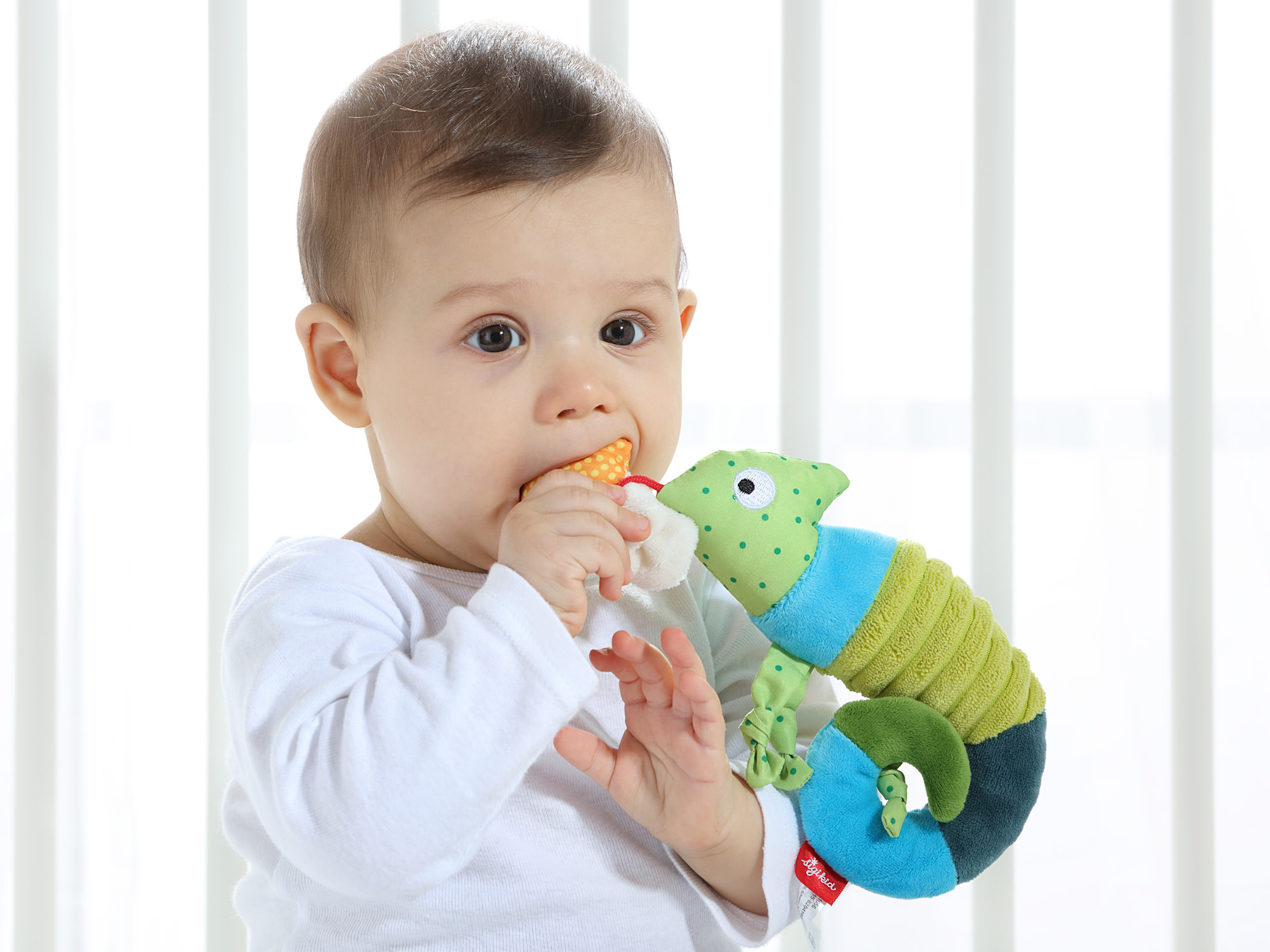 Anhänger Babyschale Chamäleon