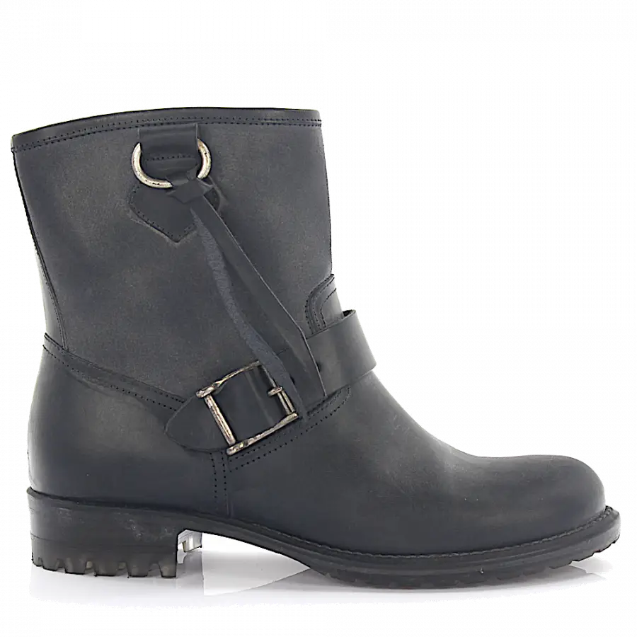 Budapester - Stiefeletten Kalbsleder - blau