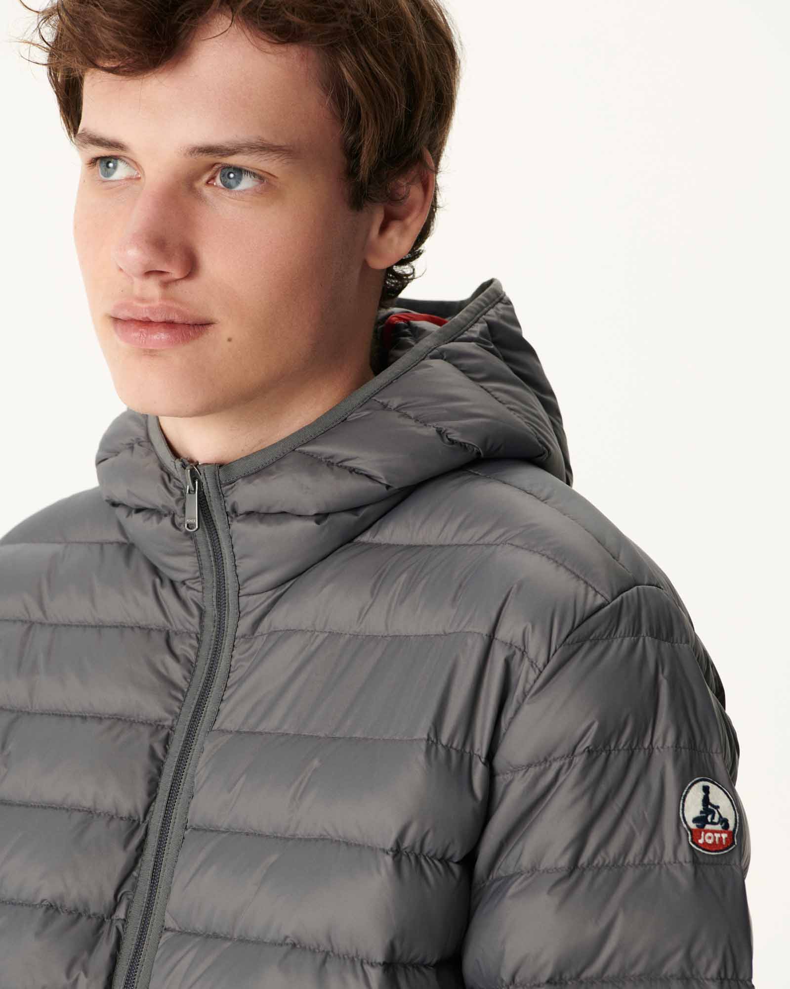 Doudoune longue Anthracite Luc