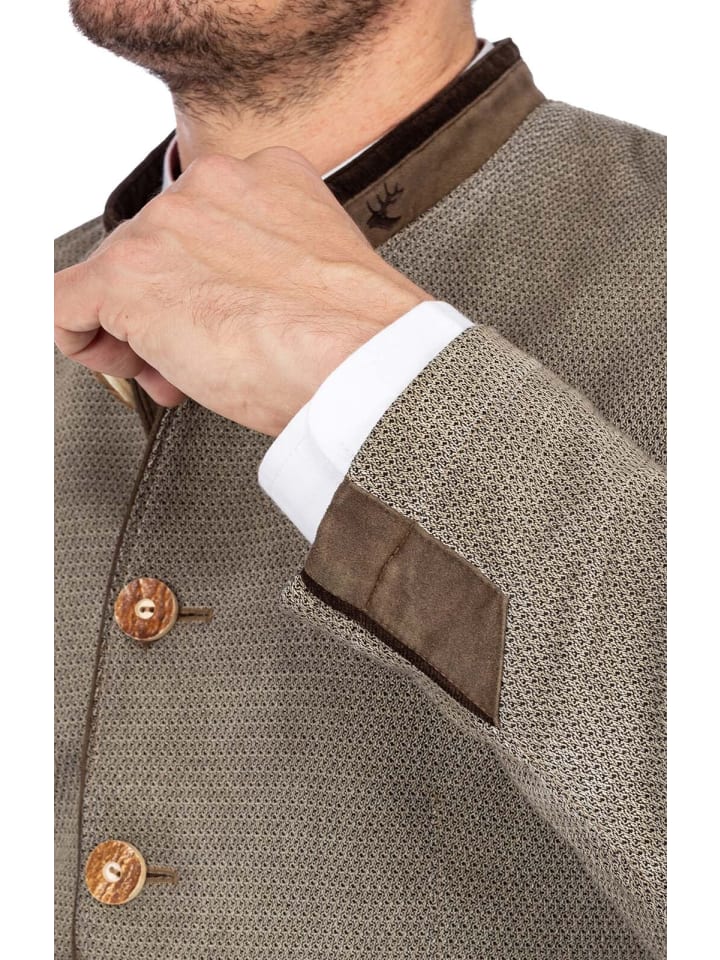 Gipfelstürmer Jacke 422000-3980 in beige günstig kaufen