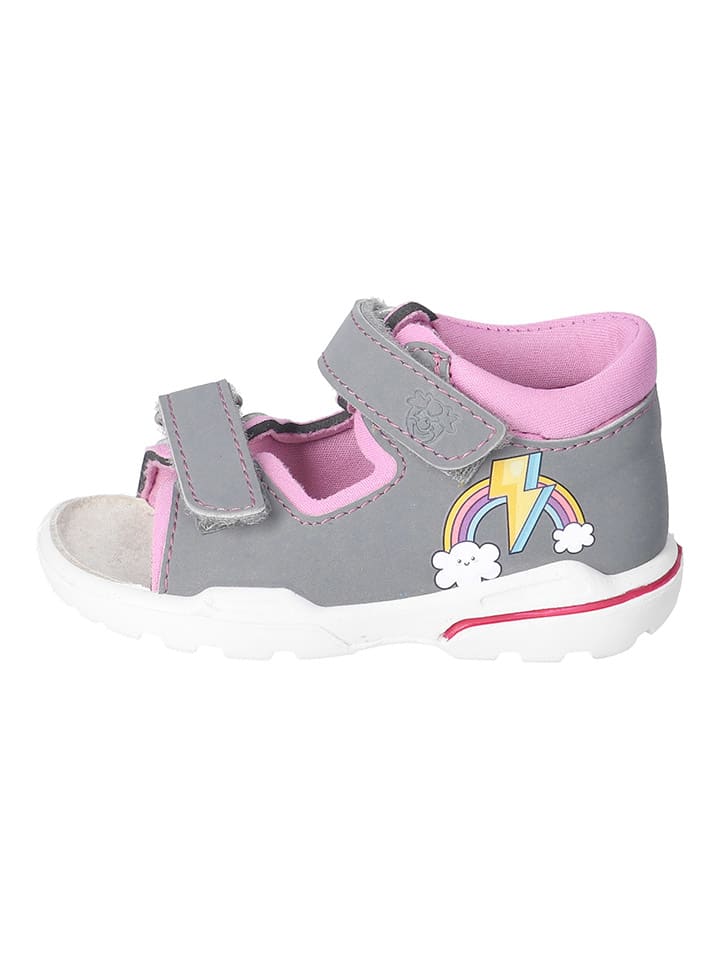 PEPINO Sandalen in Grau/ Rosa günstig kaufen