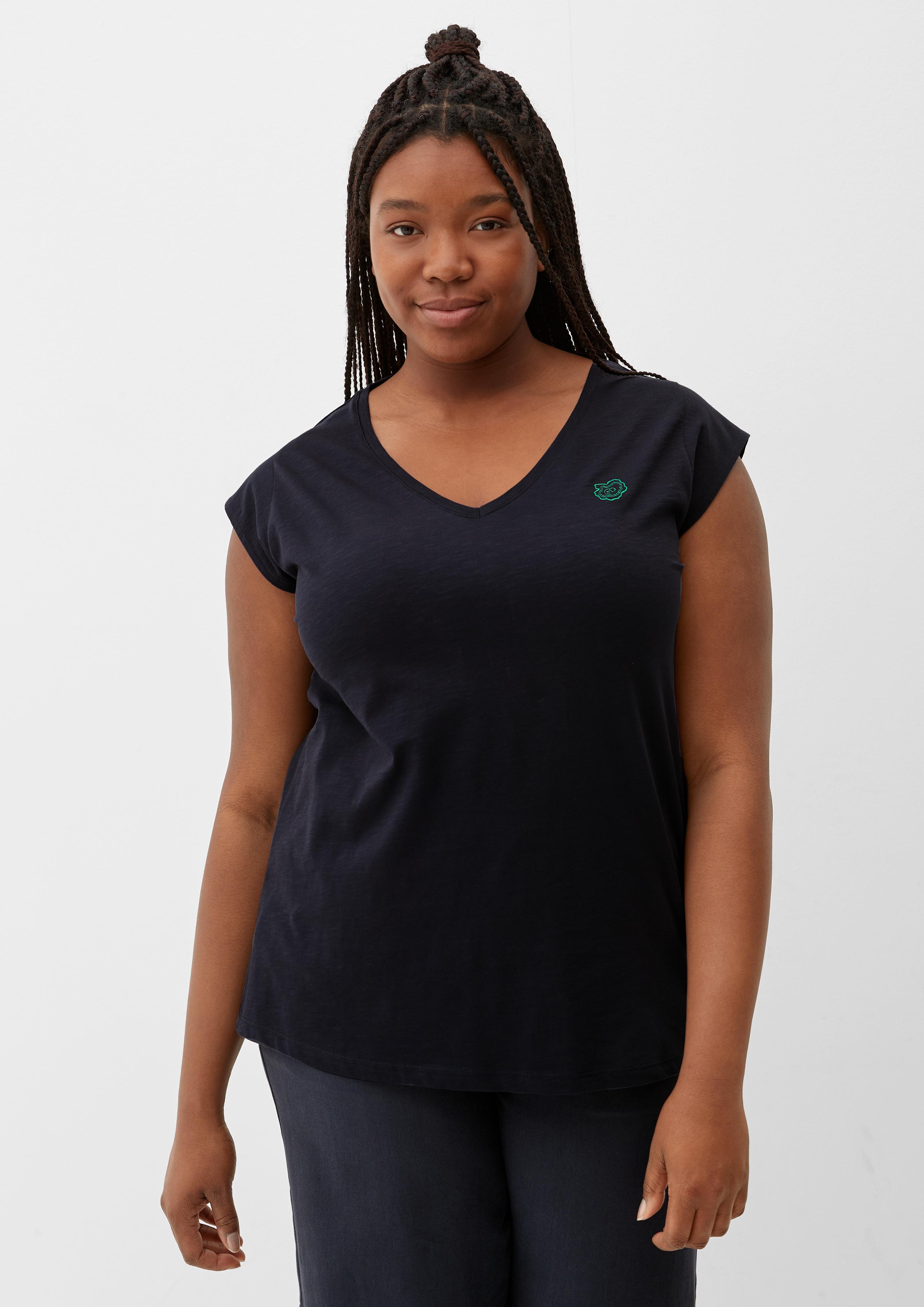T-Shirt mit Stickerei  2129820-5976