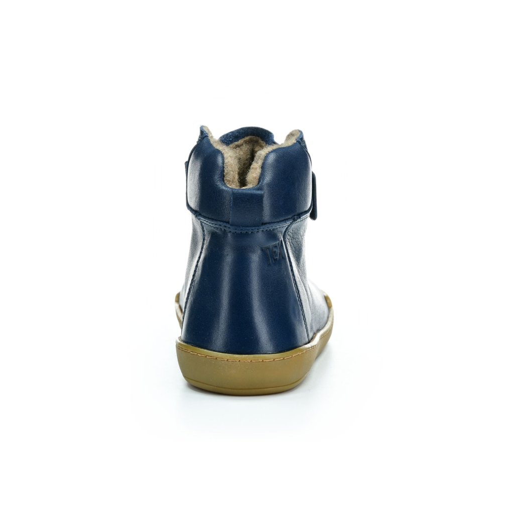 Crave Winfield Dunkelblaue Winter-BarfußSchuhe